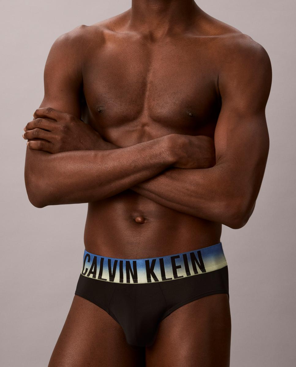 Pack de 3 slips - Calvin Klein - Negro Negro-4