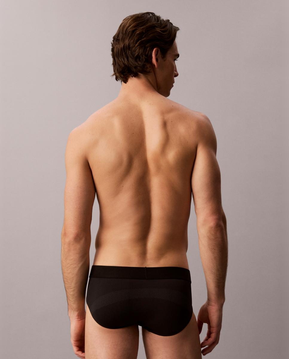 Pack de 3 slips - Calvin Klein - Negro Negro-2