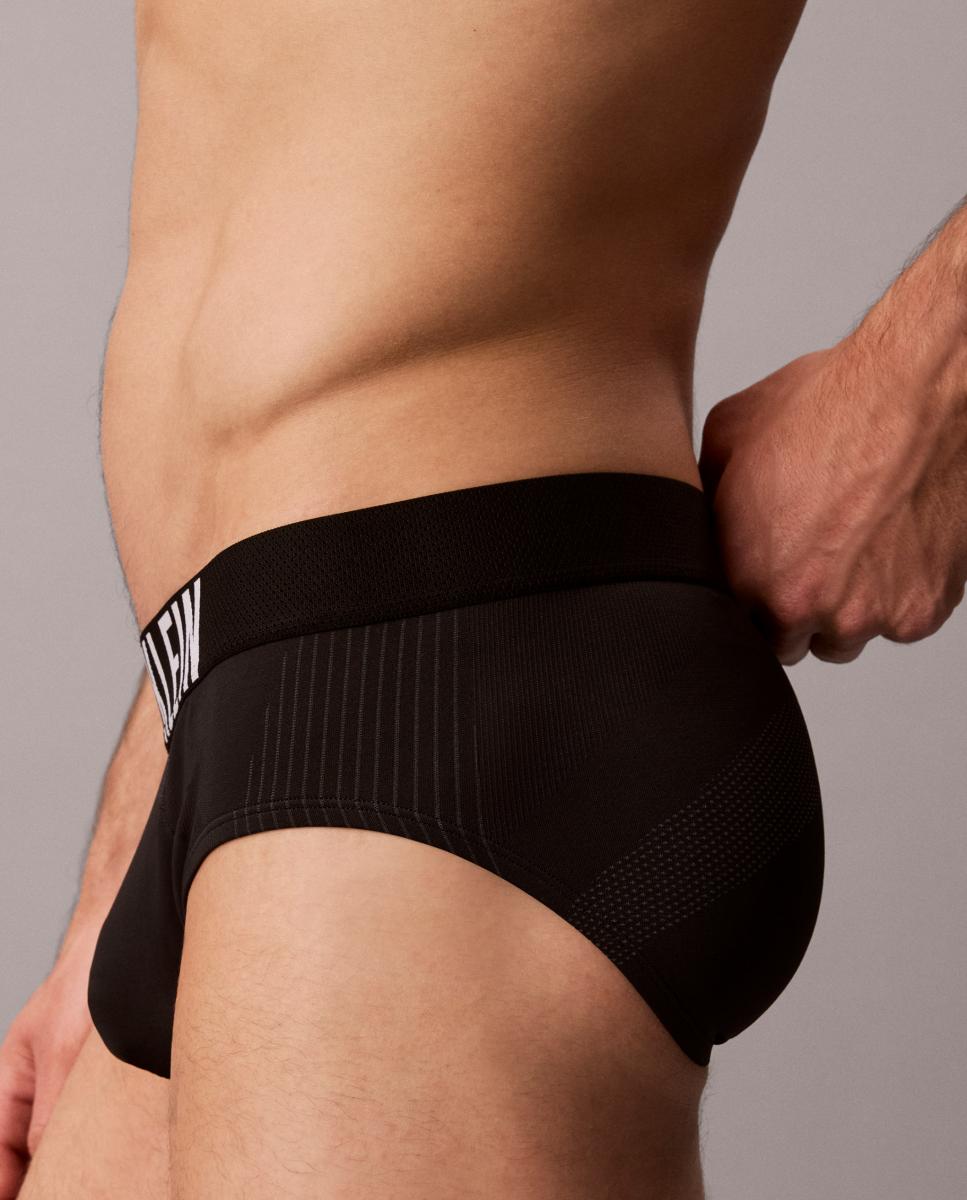 Pack de 3 slips - Calvin Klein - Negro Negro-3