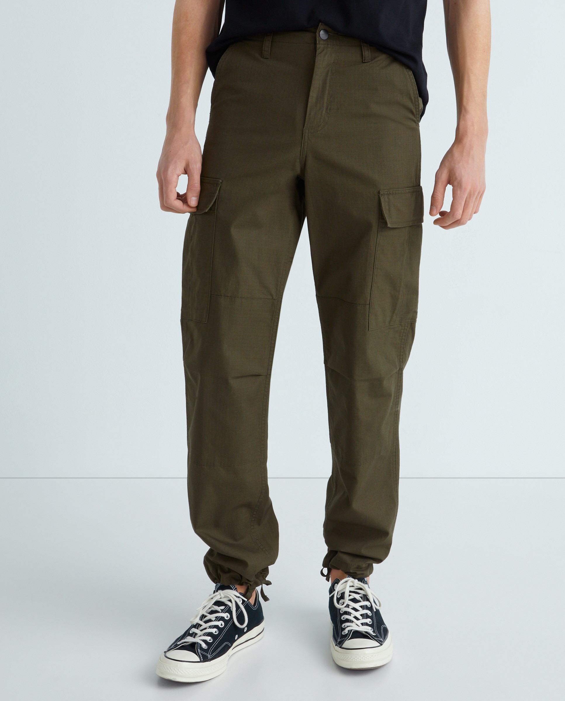 Jeans Work Loose Fit Verde-2