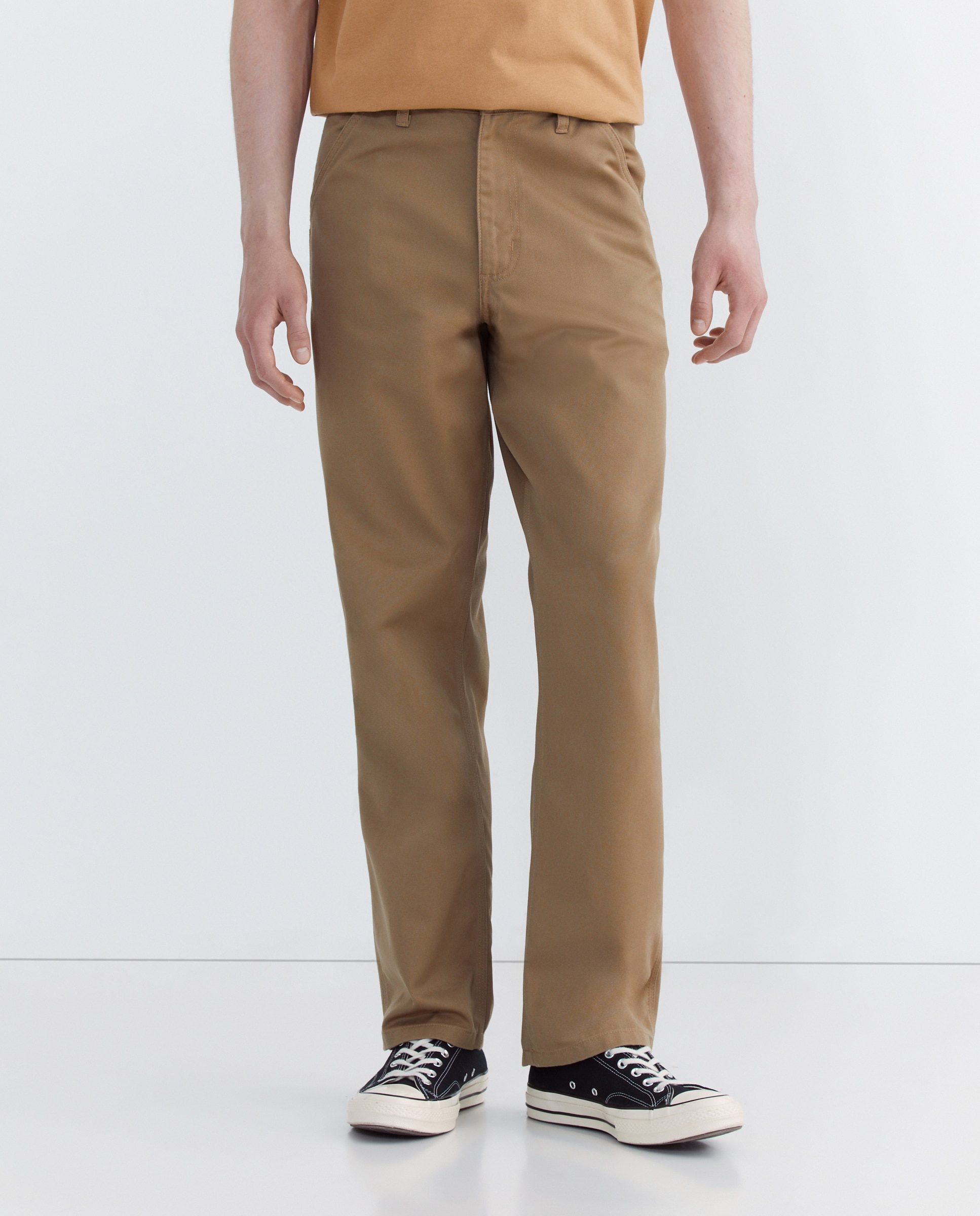 Calças Simple Pant Bege-3