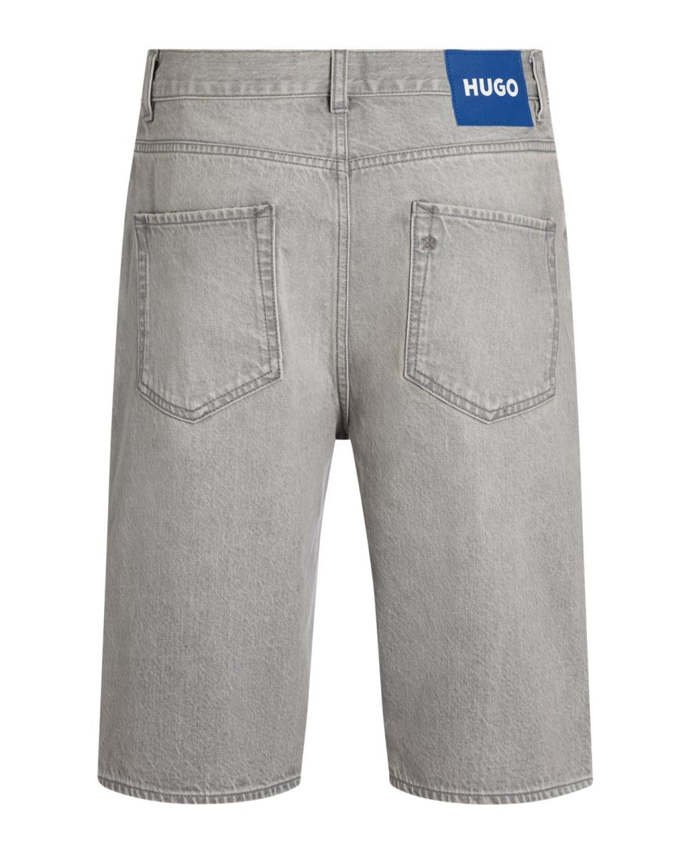 Calções Regular. Cinzento-2