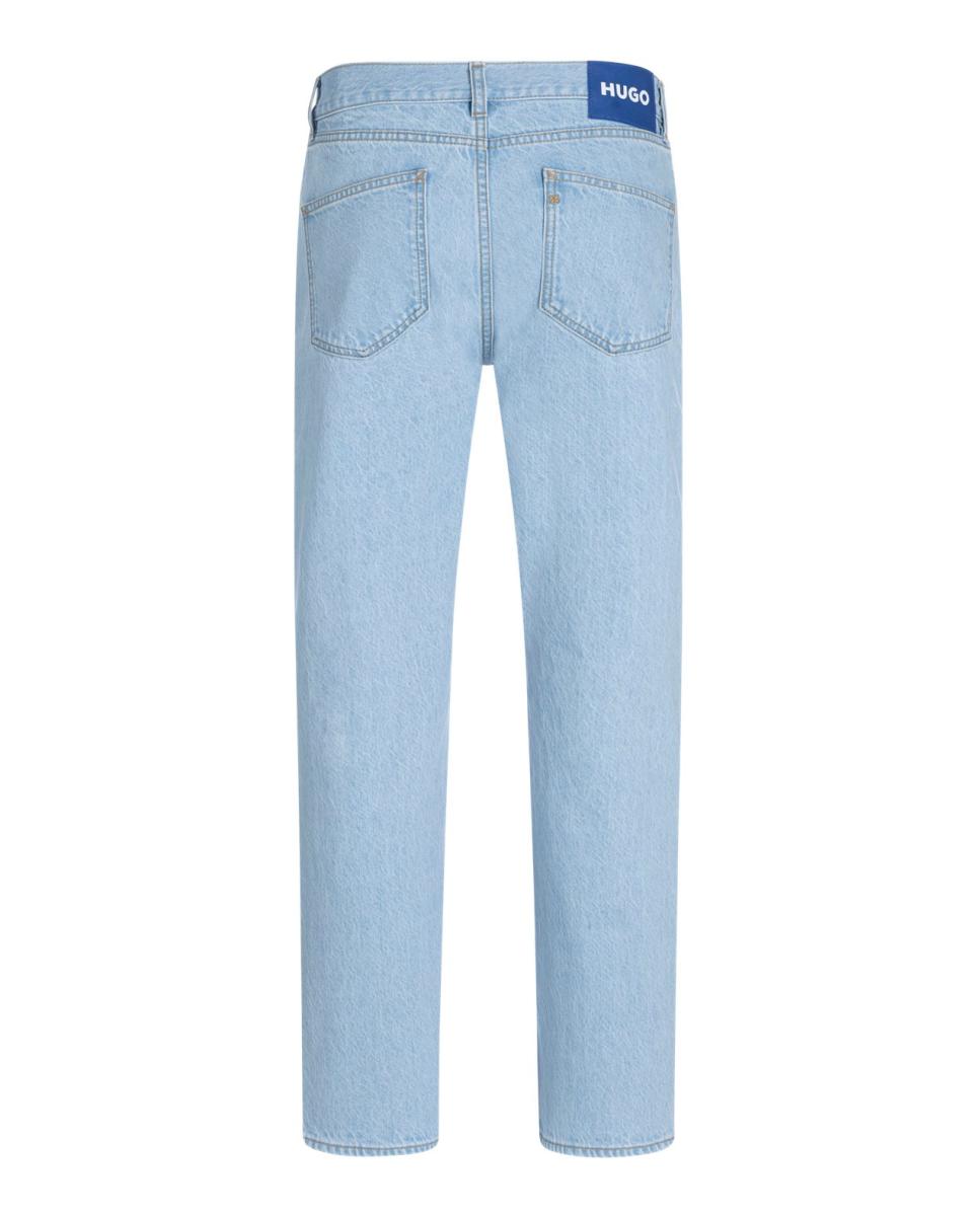 Calças Regular Azul-2