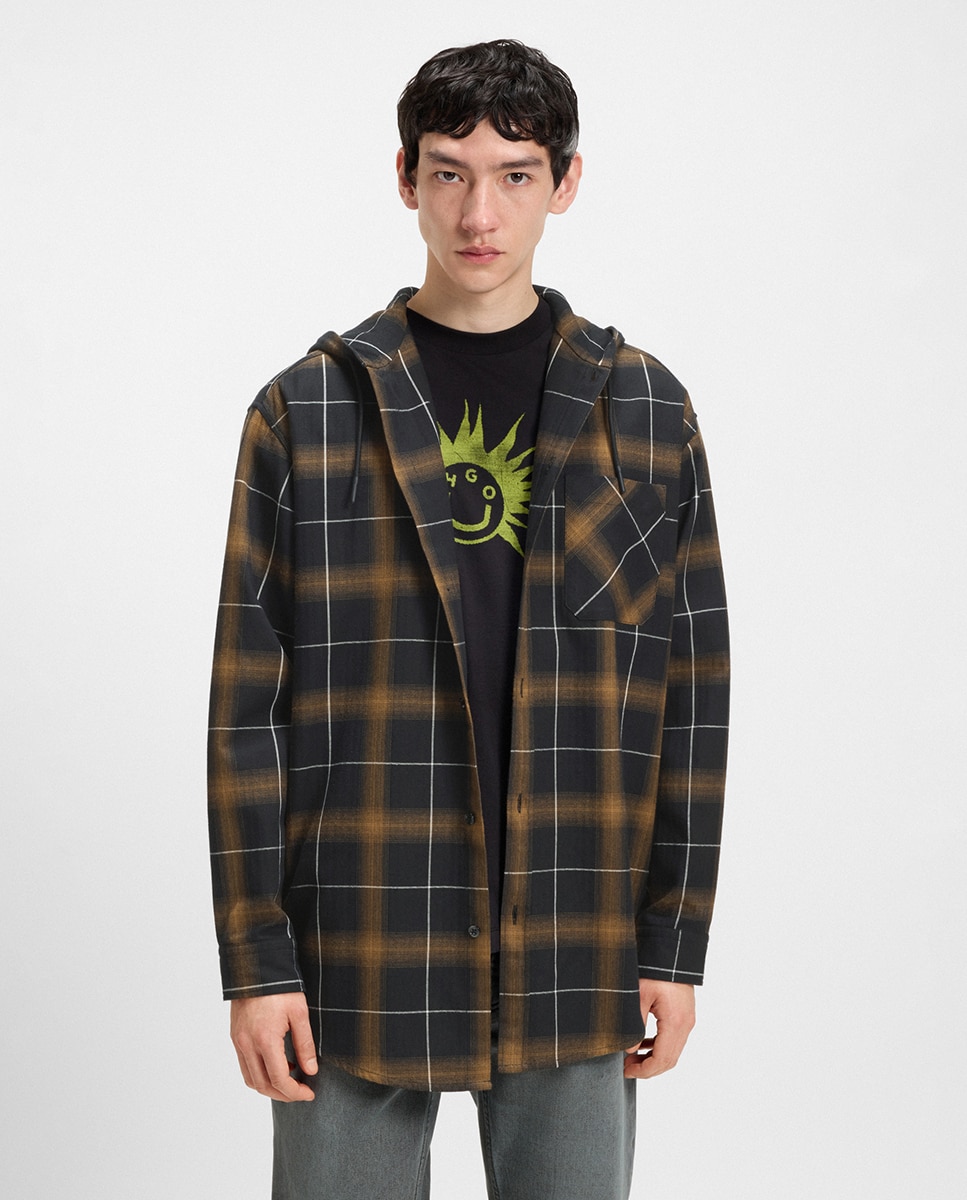 Imagem 0 de Camisa de Manga Comprida com Capuz