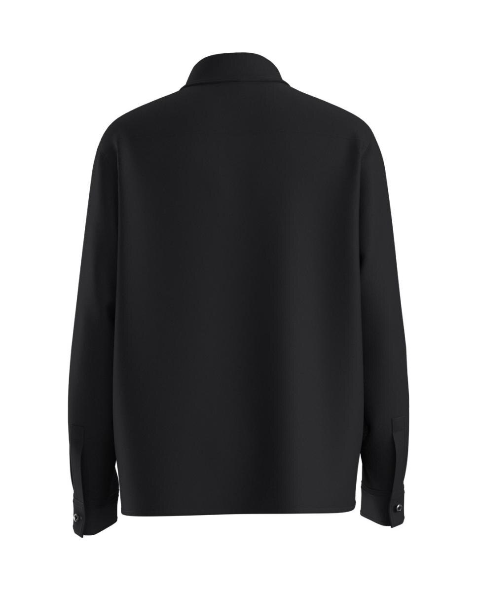 Camisa de Manga Comprida Preto-2