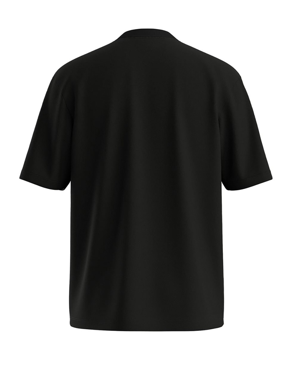 T-shirt de Manga Curta Preto-2