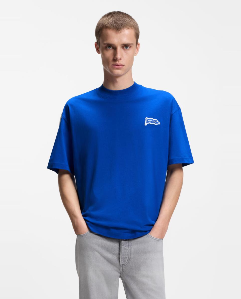 Hugo - Camiseta manga corta de hombre..