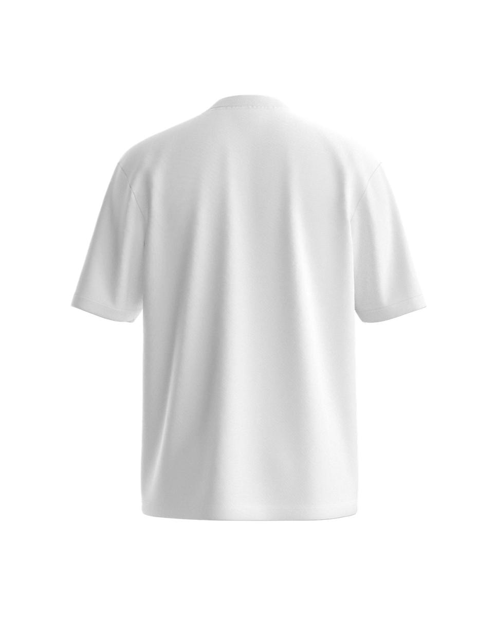 T-shirt de Manga Curta Branco-2