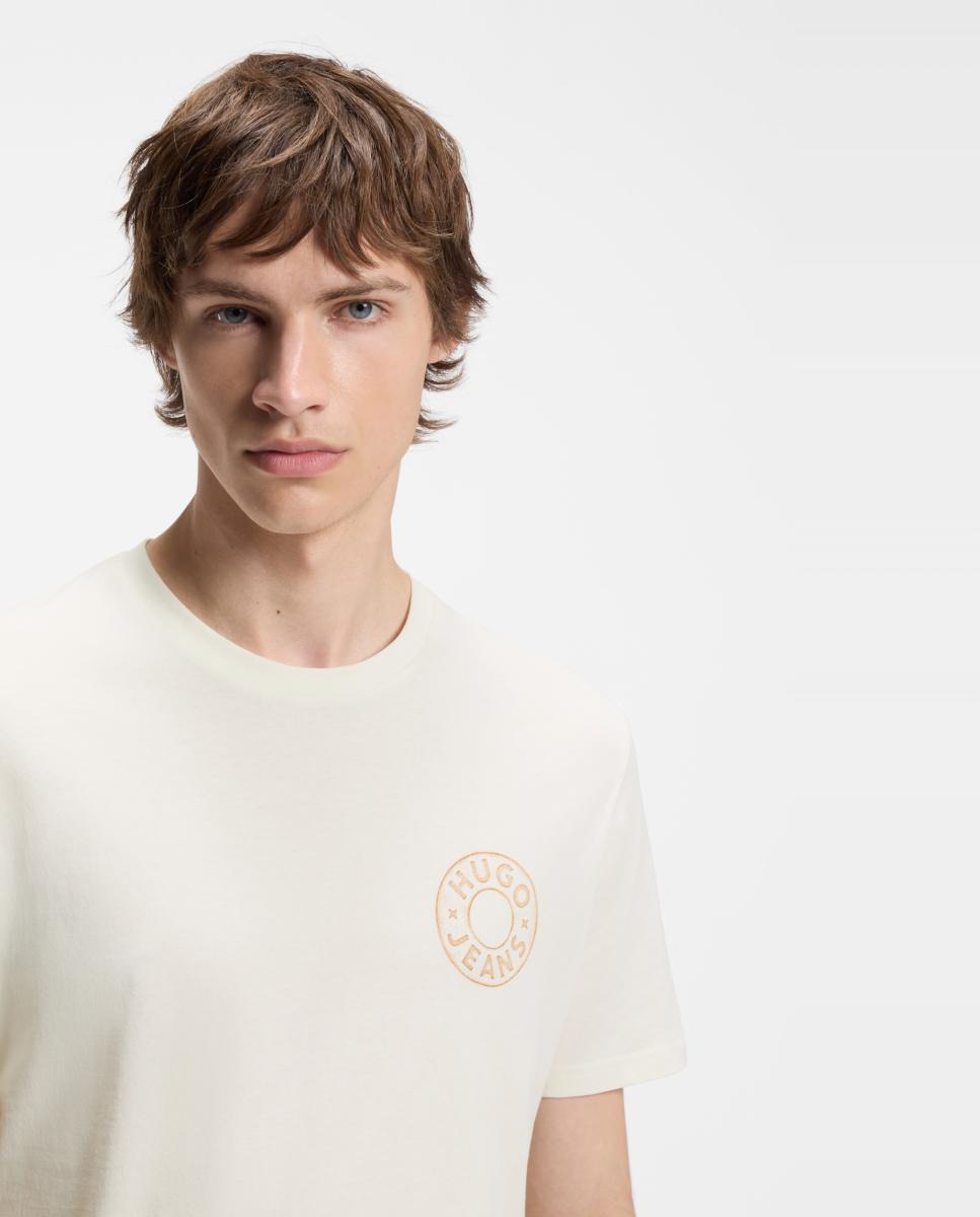 Imagen 3 de Camiseta manga corta de hombre - Hugo - Blanco Blanco