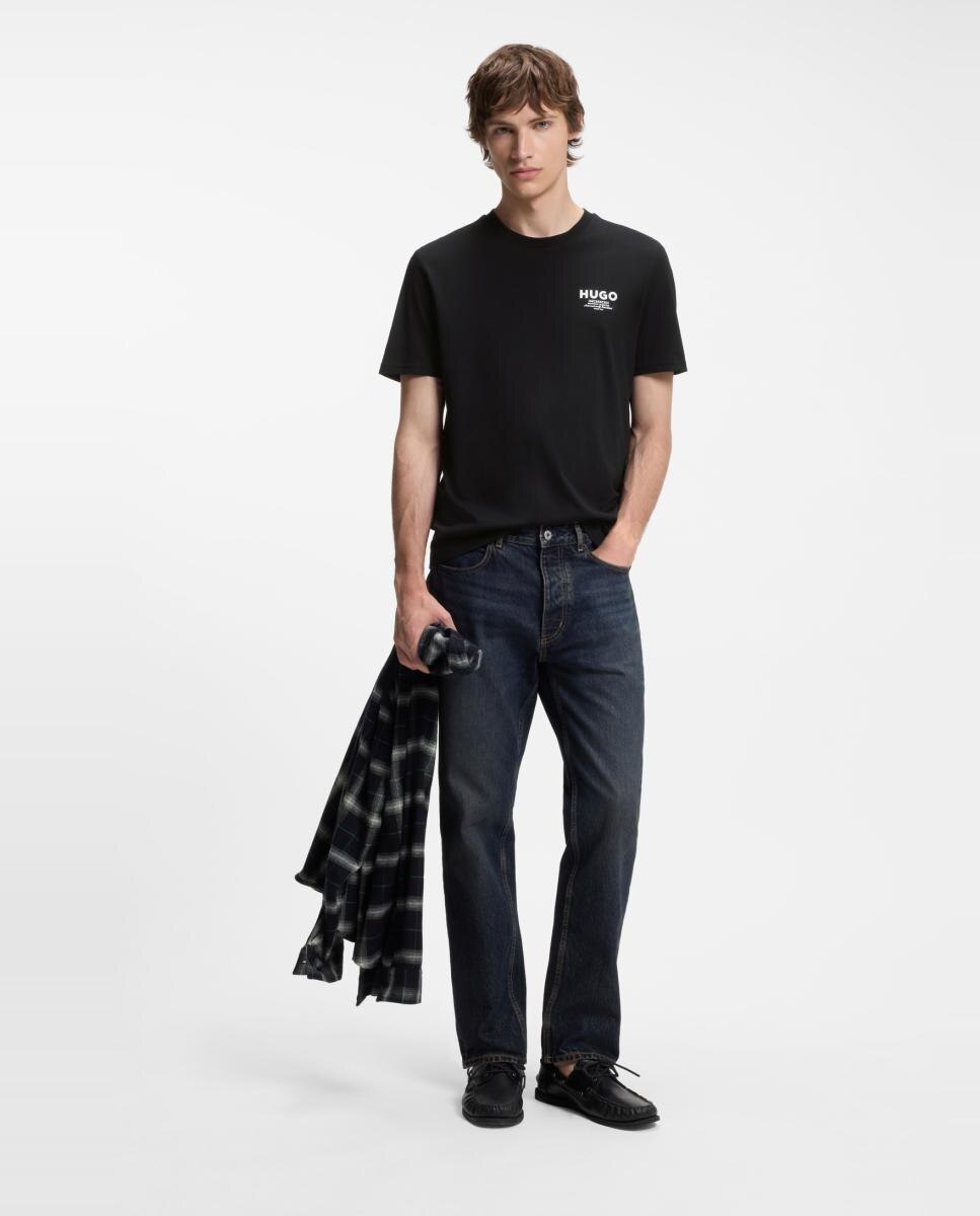 Imagen 1 de Camiseta manga corta de hombre - Hugo - Negro Negro