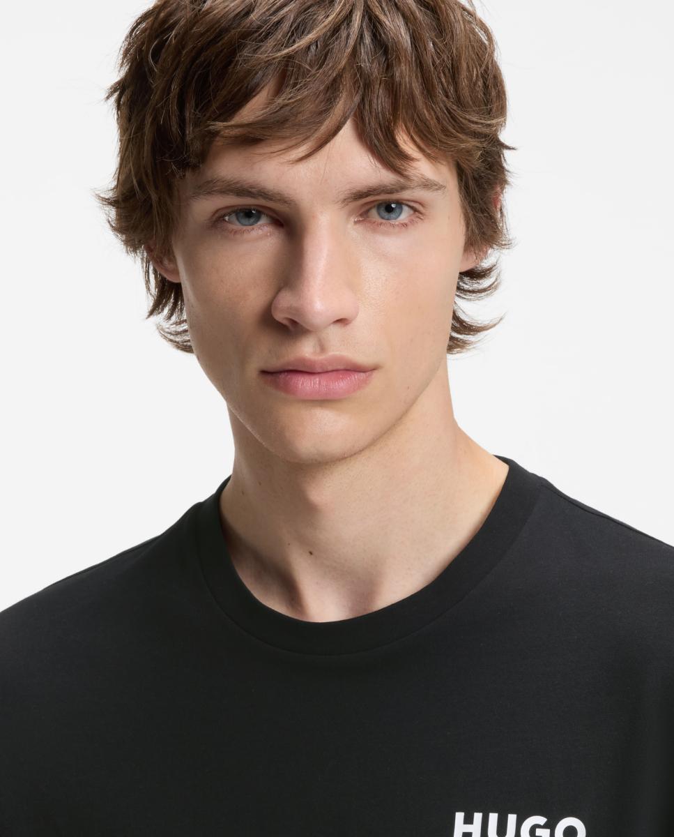 Imagen 2 de Camiseta manga corta de hombre - Hugo - Negro Negro