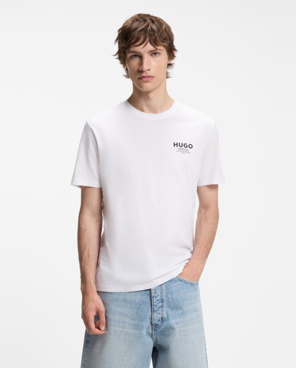 Imagen 1 de Camiseta manga corta de hombre - Hugo - Blanco Blanco