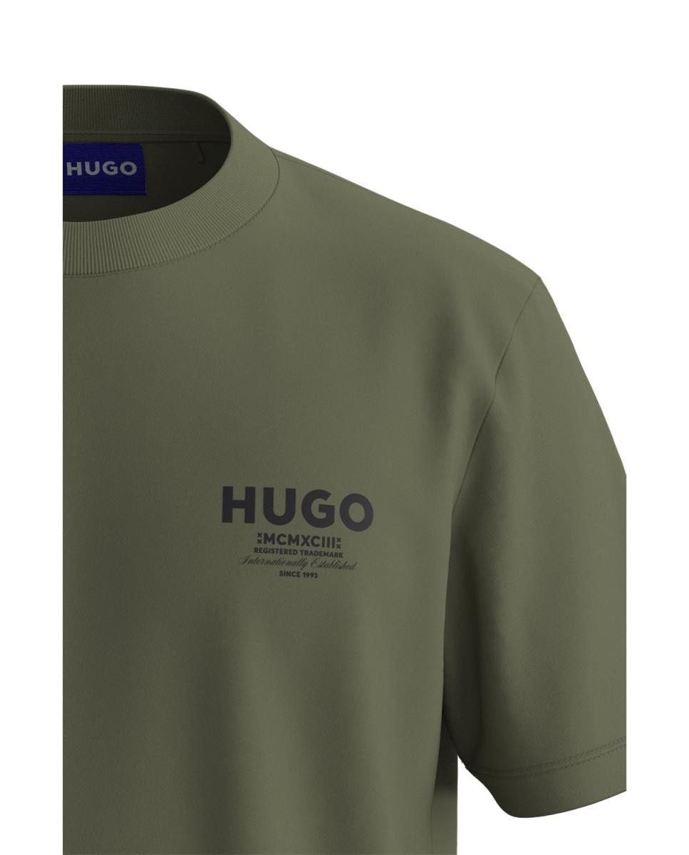 Imagen 4 de Camiseta manga corta de hombre - Hugo - Verde Verde