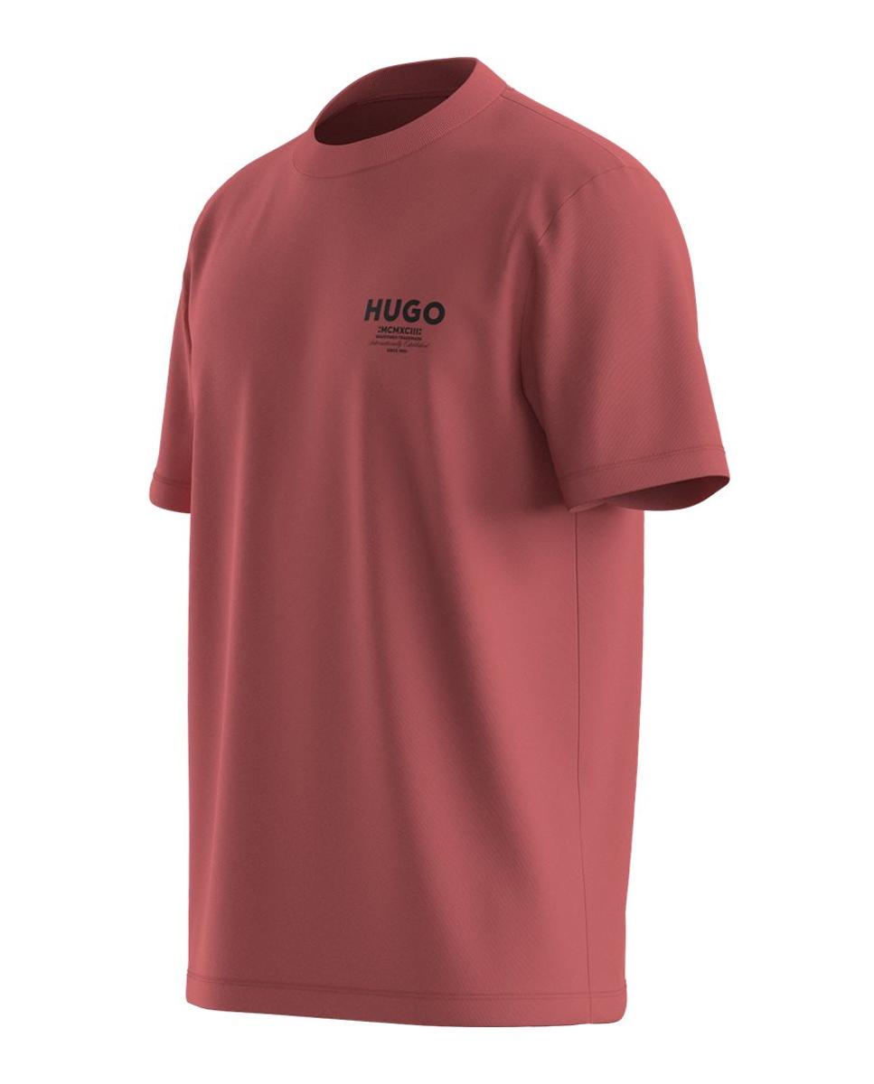Imagen 3 de Camiseta manga corta de hombre - Hugo - Rosa Rosa