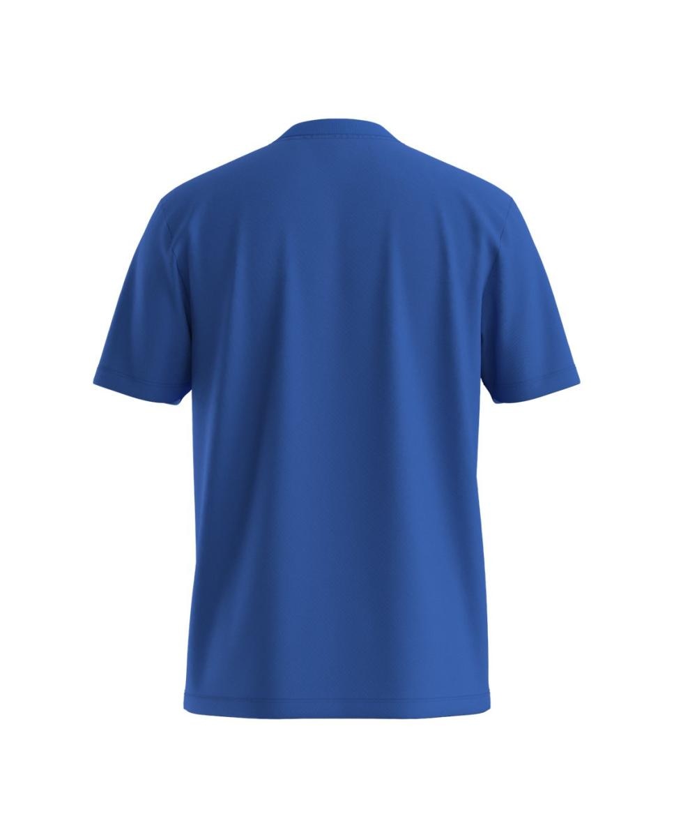 T-shirt com manga curta Azul-2