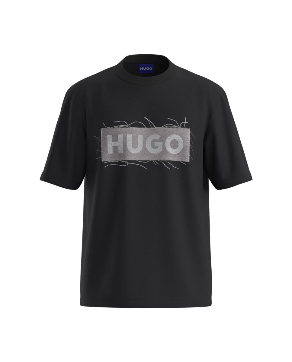 Imagen 1 de Camiseta manga corta de hombre. - Hugo - Negro Negro