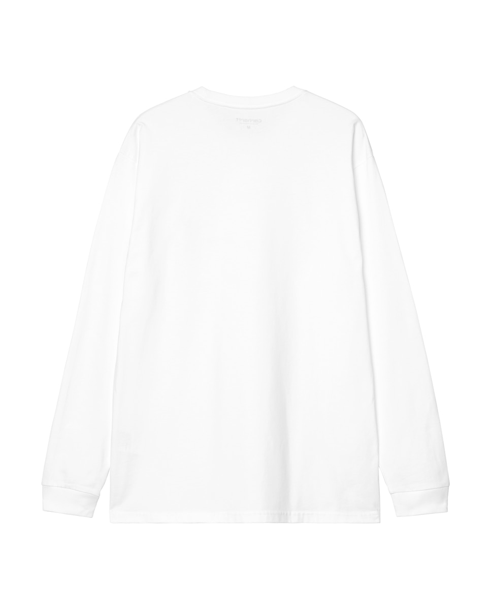 T-shirt L/S Chase Branco-2