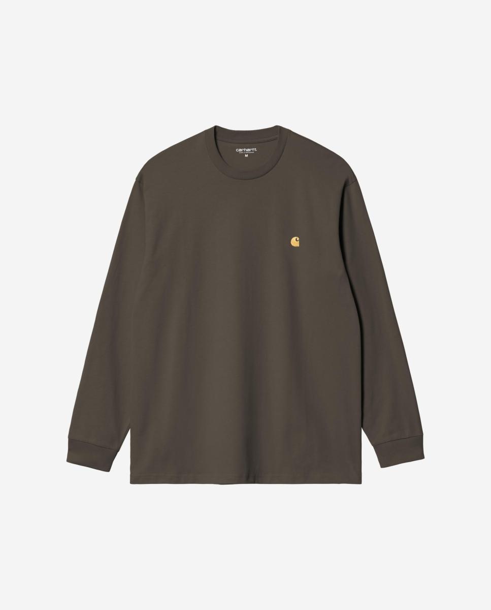 Imagen 0 de Camisetas de hombre L/S Chase T-Shirt Gris
