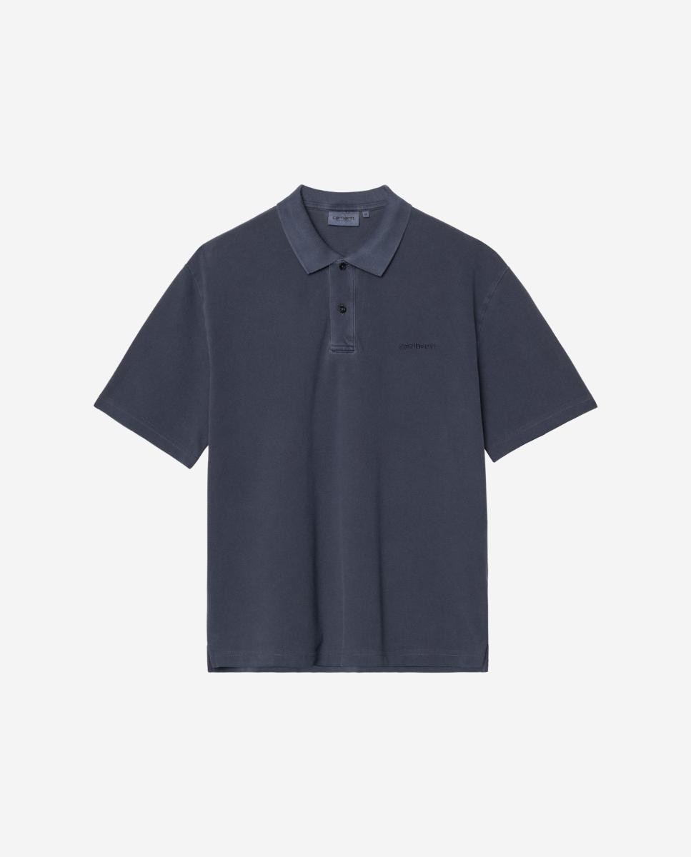 Polo de hombre S/S Wayne Polo - Carhartt WIP - Azul Azul-1