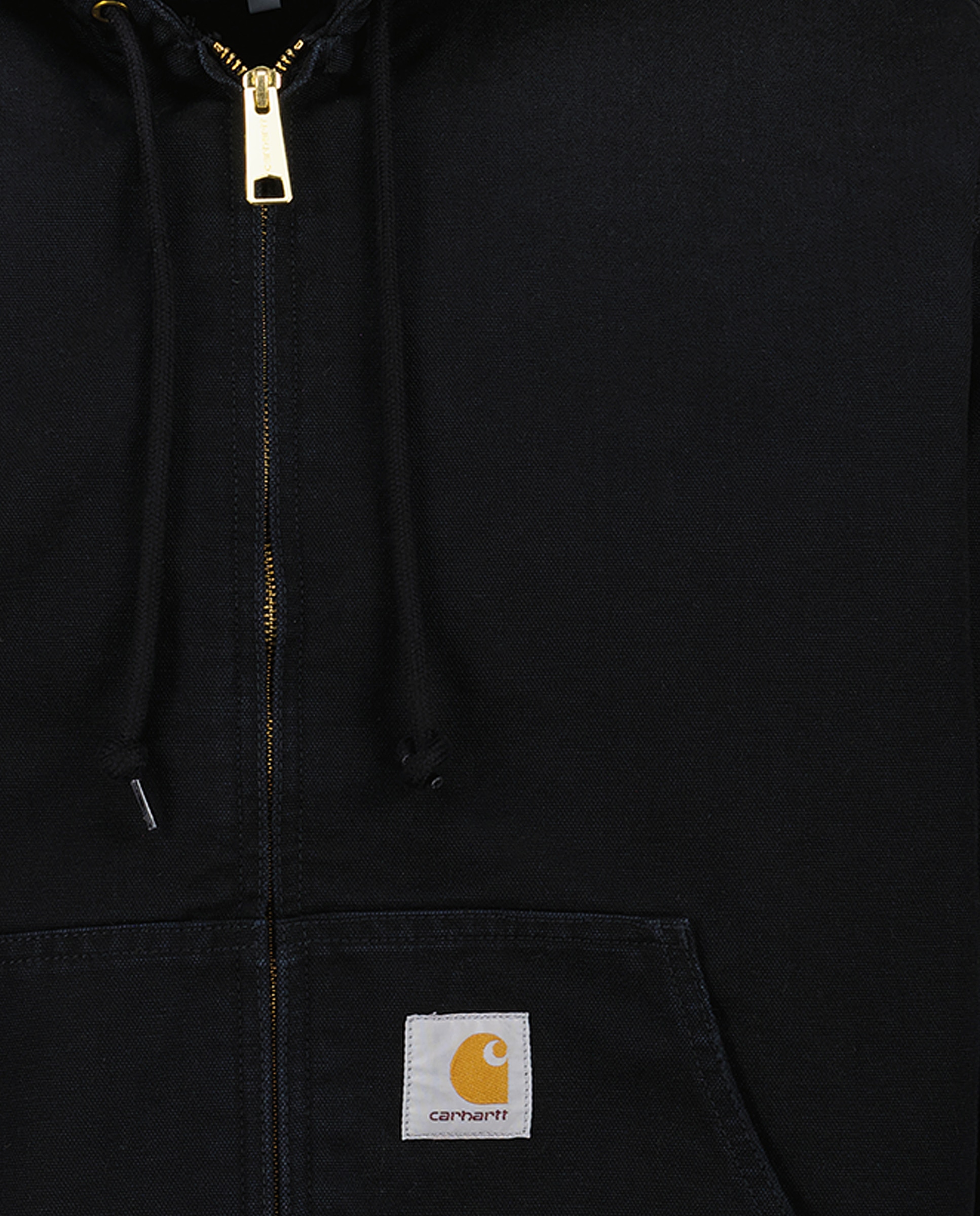 Casaco Loose Fit de Algodão Preto-5