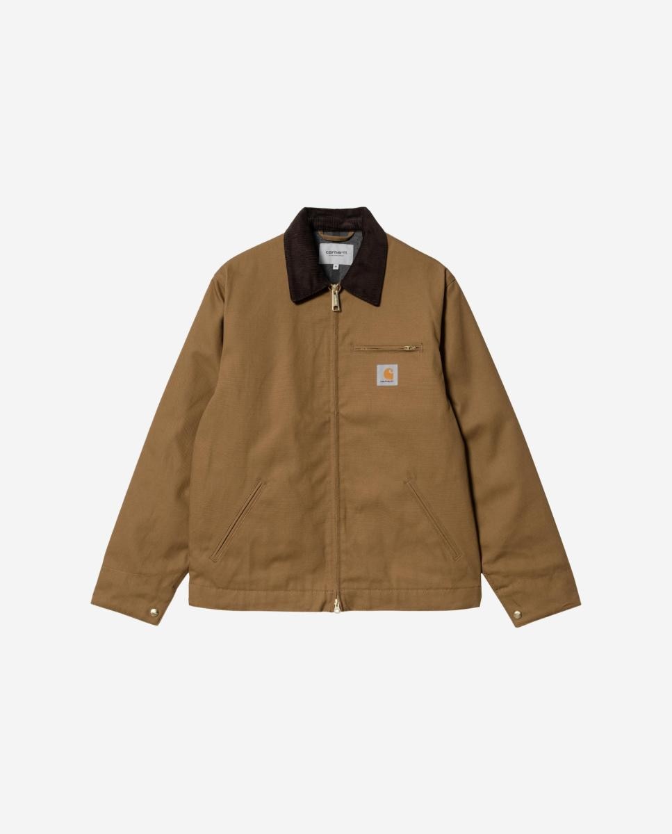 Imagen 0 de Chaqueta de hombre loose fit de algodón Marrón