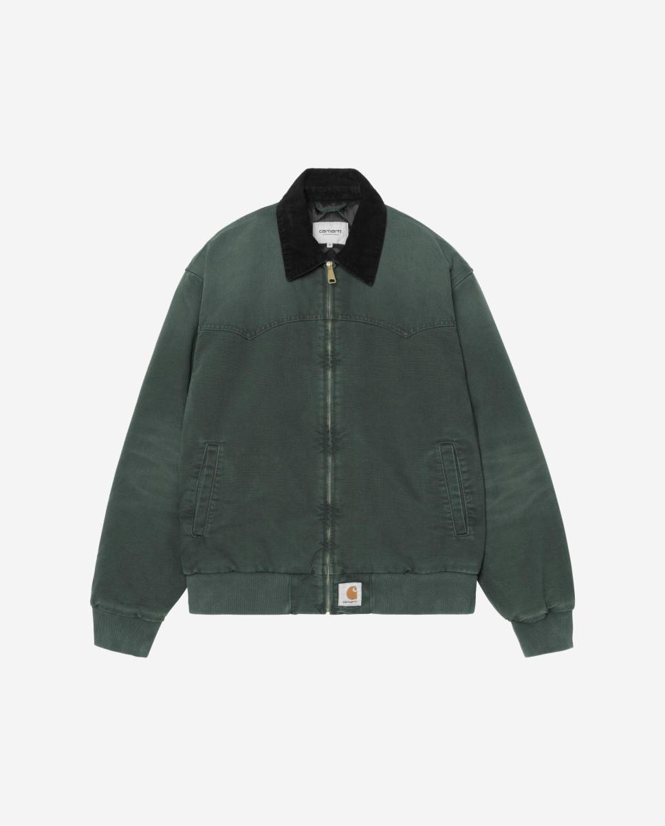 Cazadora de hombre OG Santa Fe Jacket - Carhartt WIP - Negro Negro-1