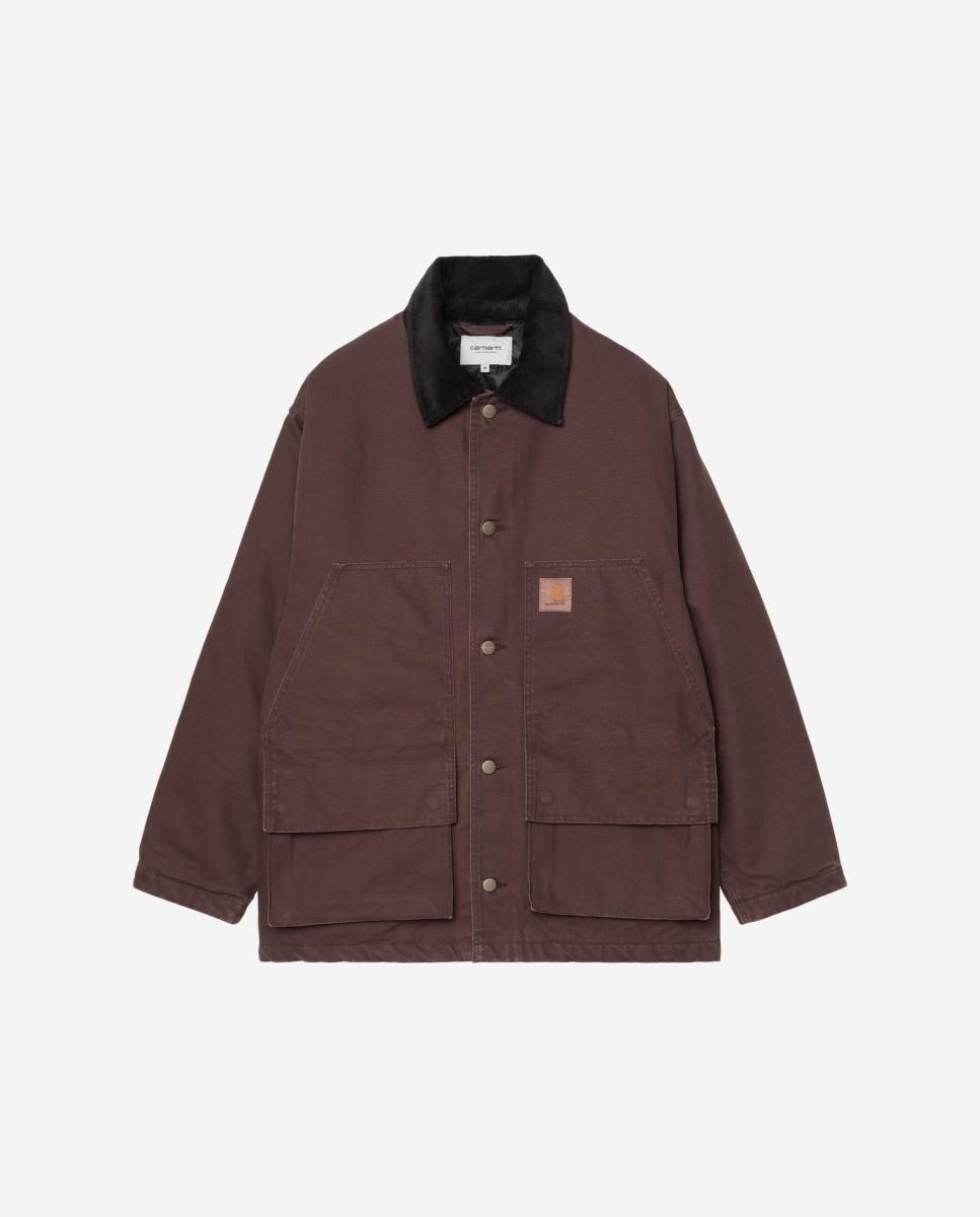 Cazadora de hombre Lander Coat - Carhartt WIP - Marrón Marrón-1