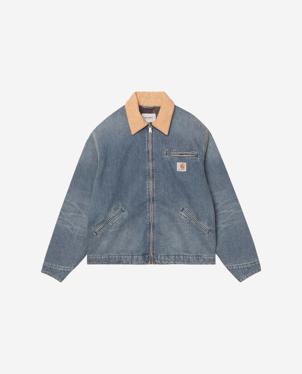 Cazadora de hombre OG Detroit Jacket - Carhartt WIP - Azul Azul-1