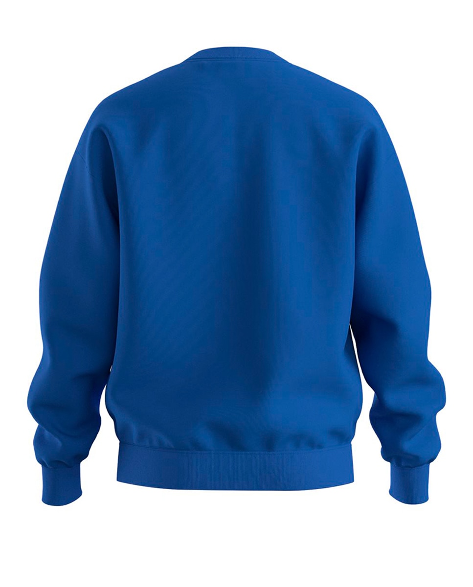 Sweatshirt de Manga Comprida Azul-2