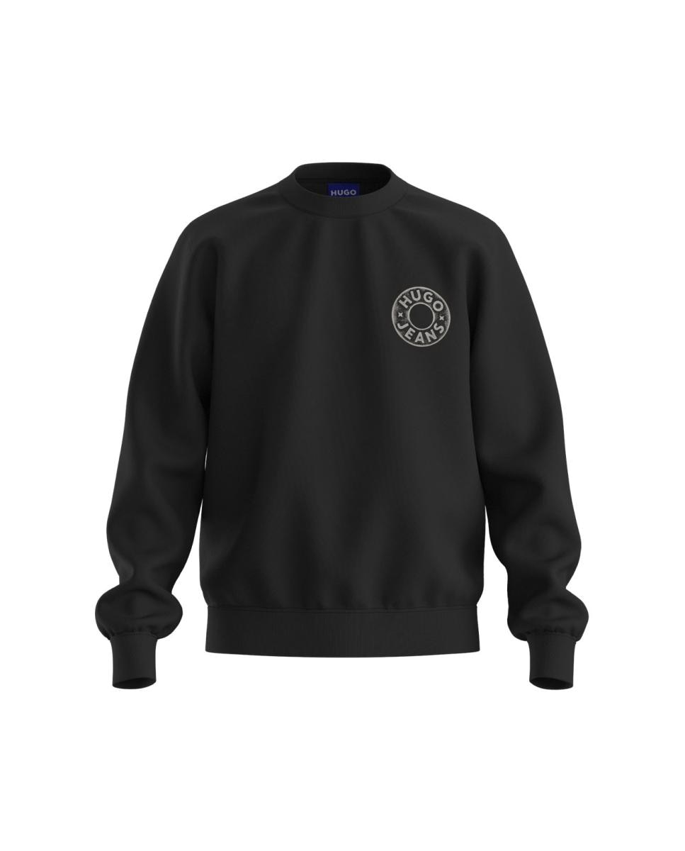 Sudadera manga larga de hombre - Hugo - Negro Negro-1