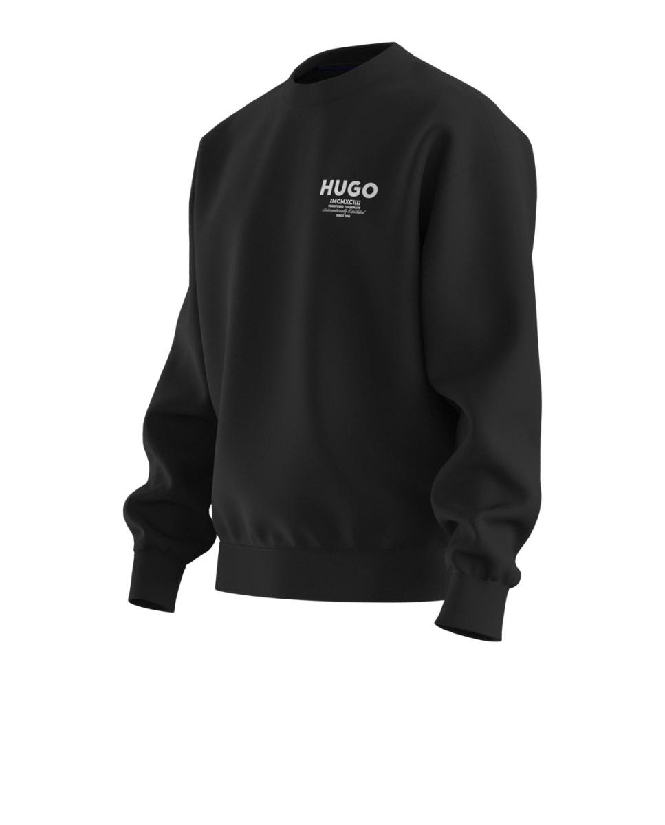 Sudadera manga larga de hombre - Hugo - Negro Negro-3