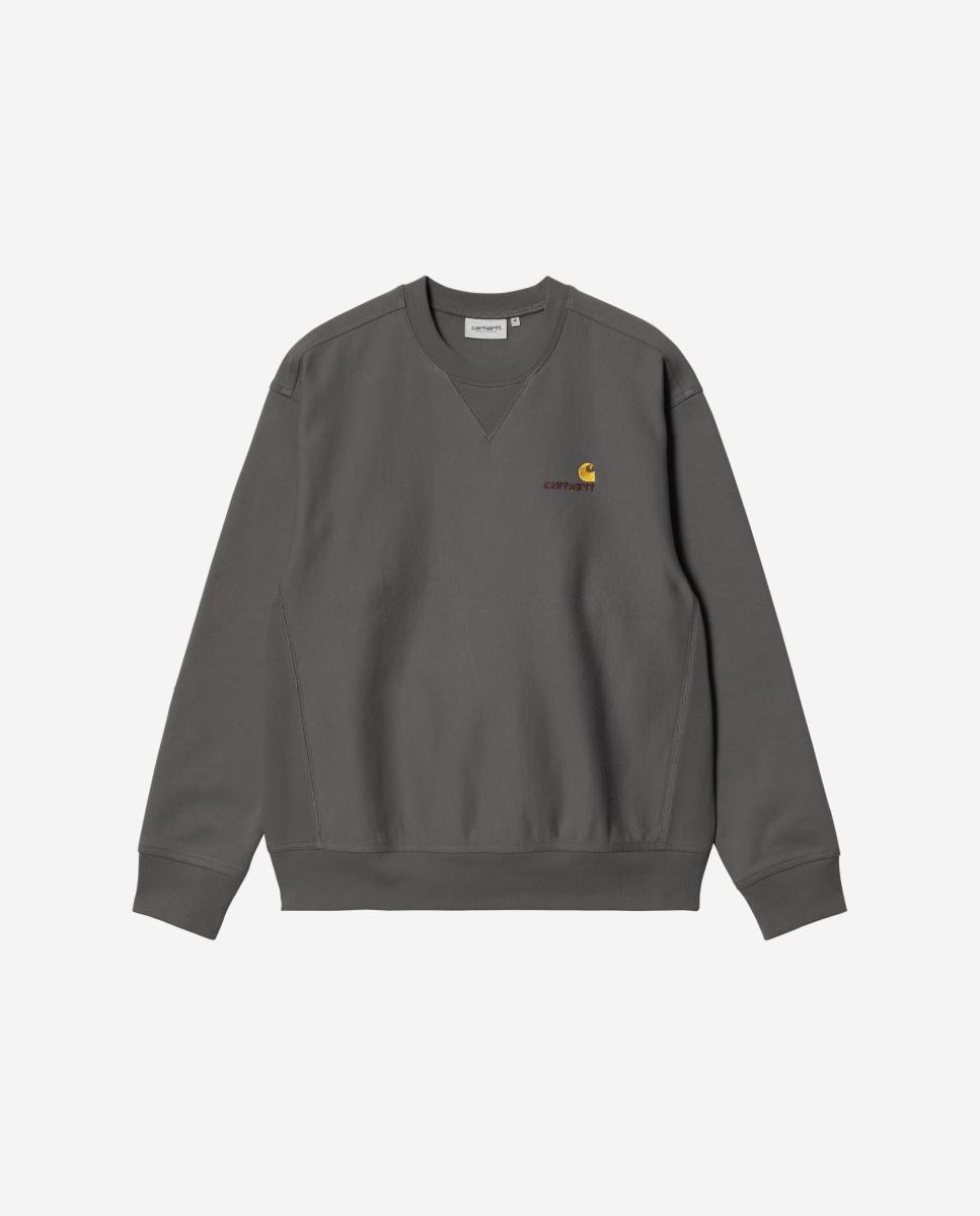 Imagen 0 de Sudadera y Chándal de hombre American Script Sweat Gris