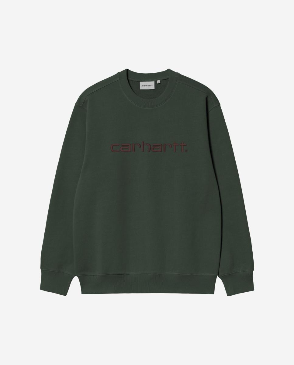 Imagen 0 de Sudadera chándal de hombre Carhartt Sweat Verde