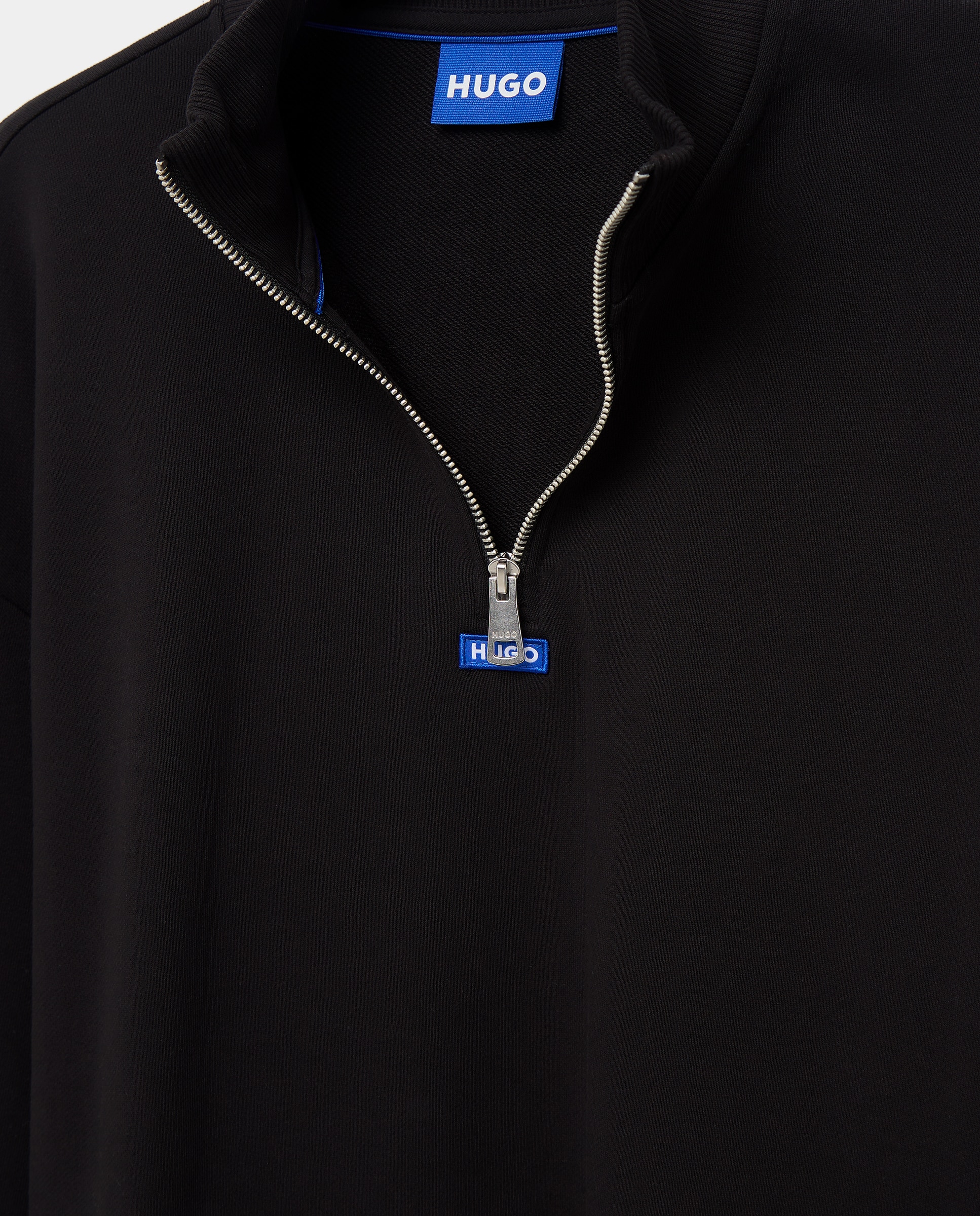 Sweatshirt de Manga Comprida Preto-5