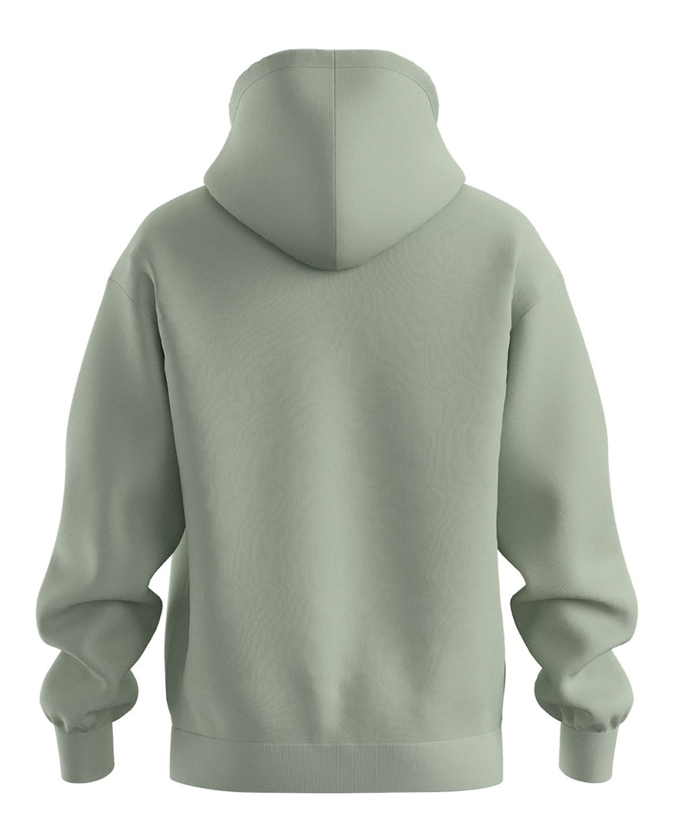 Sweatshirt de Manga Comprida Verde-2