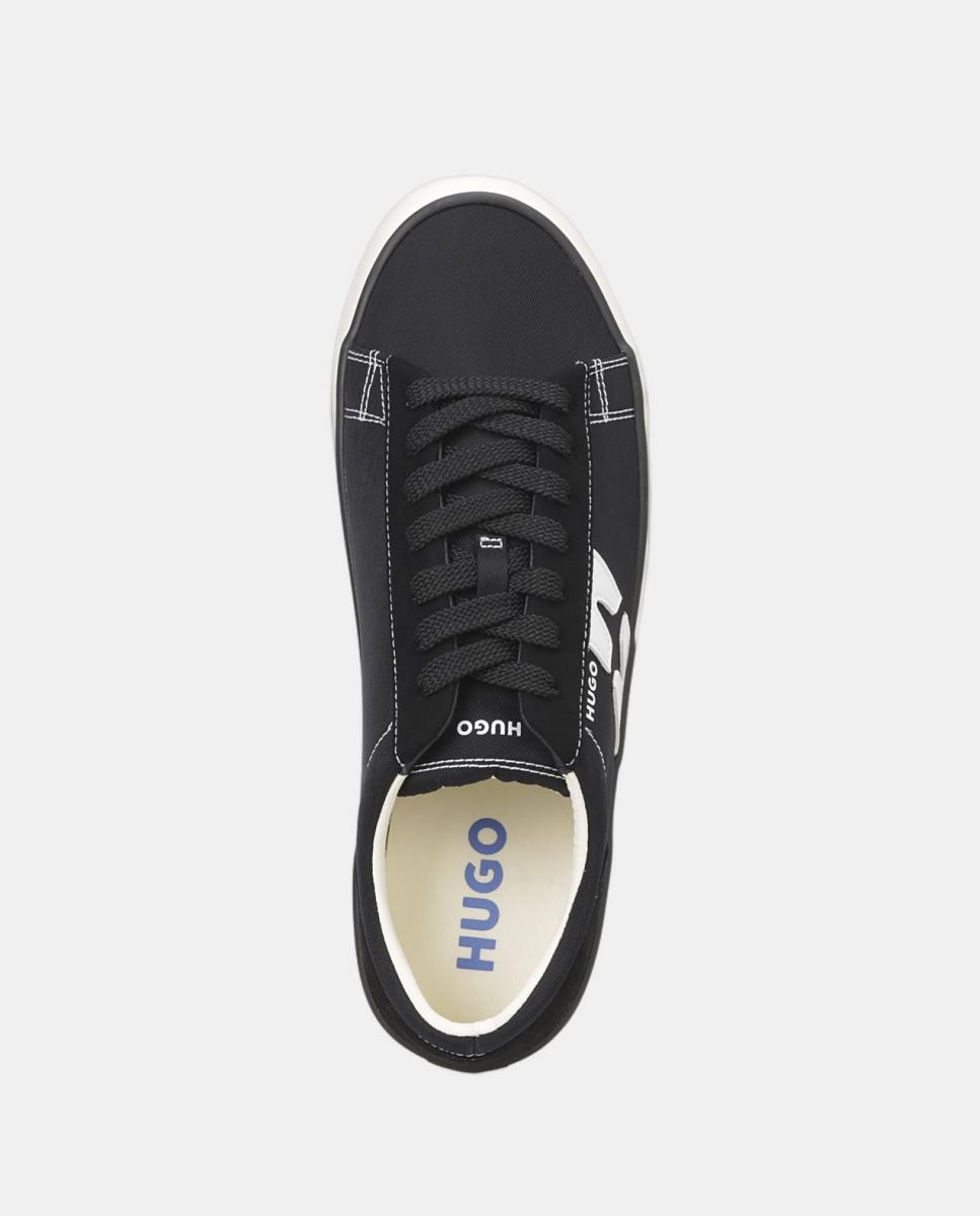 Zapatilla de hombre - Hugo - Negro Negro-2