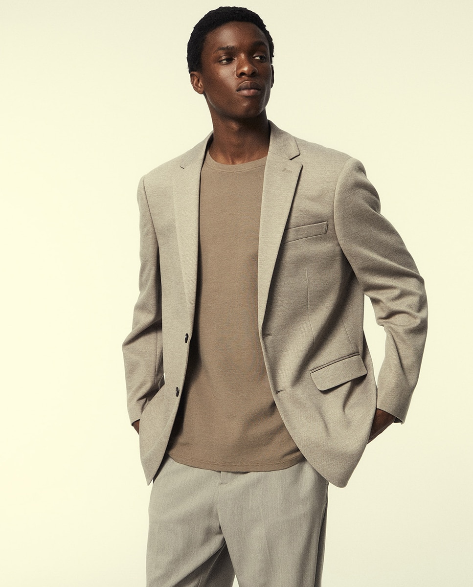Blazer em Jersey Torrado-2