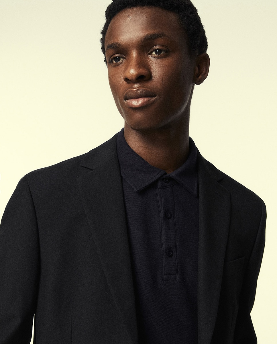 Blazer de Fato Preto-3