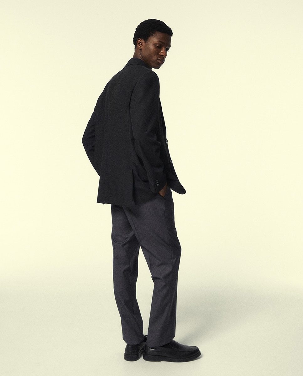 Blazer de Fato Preto-5