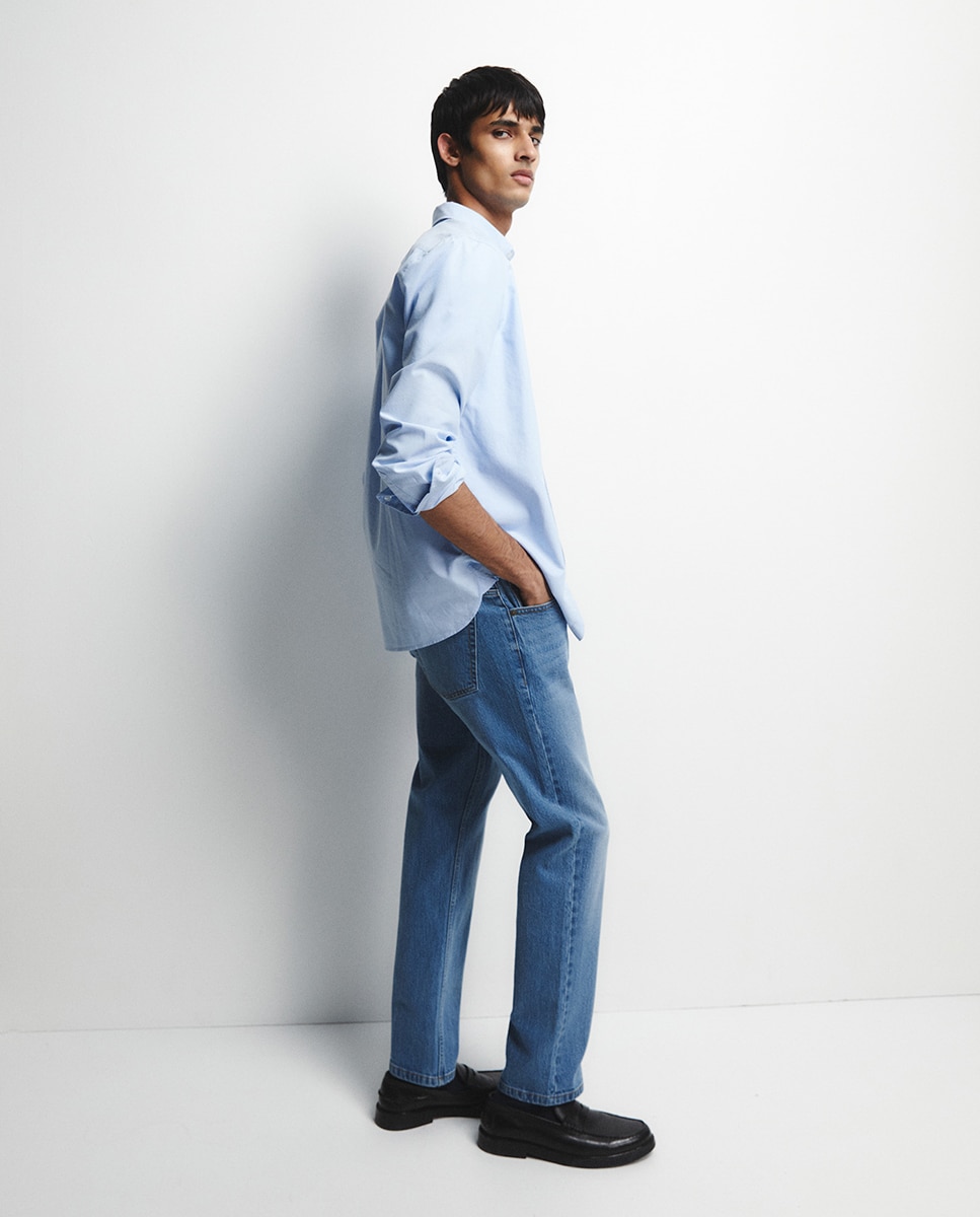 Jeans Regular Azul-4
