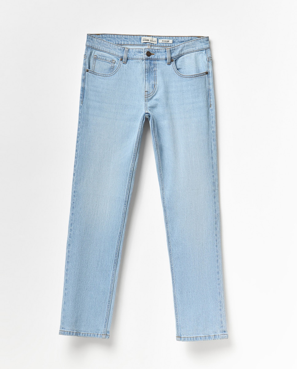 Jeans Regular Azul-claro-5