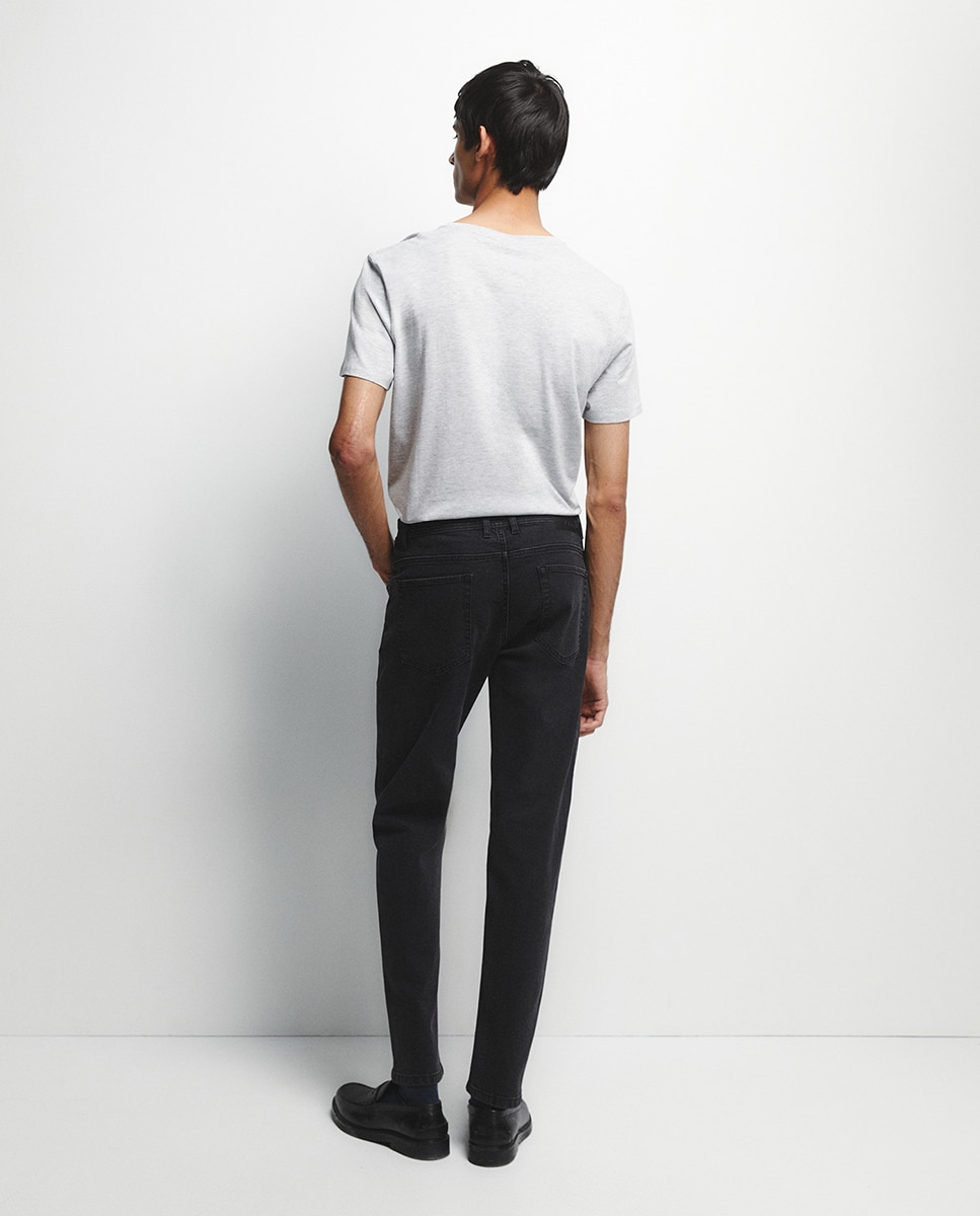 Jeans Slim Preto-4