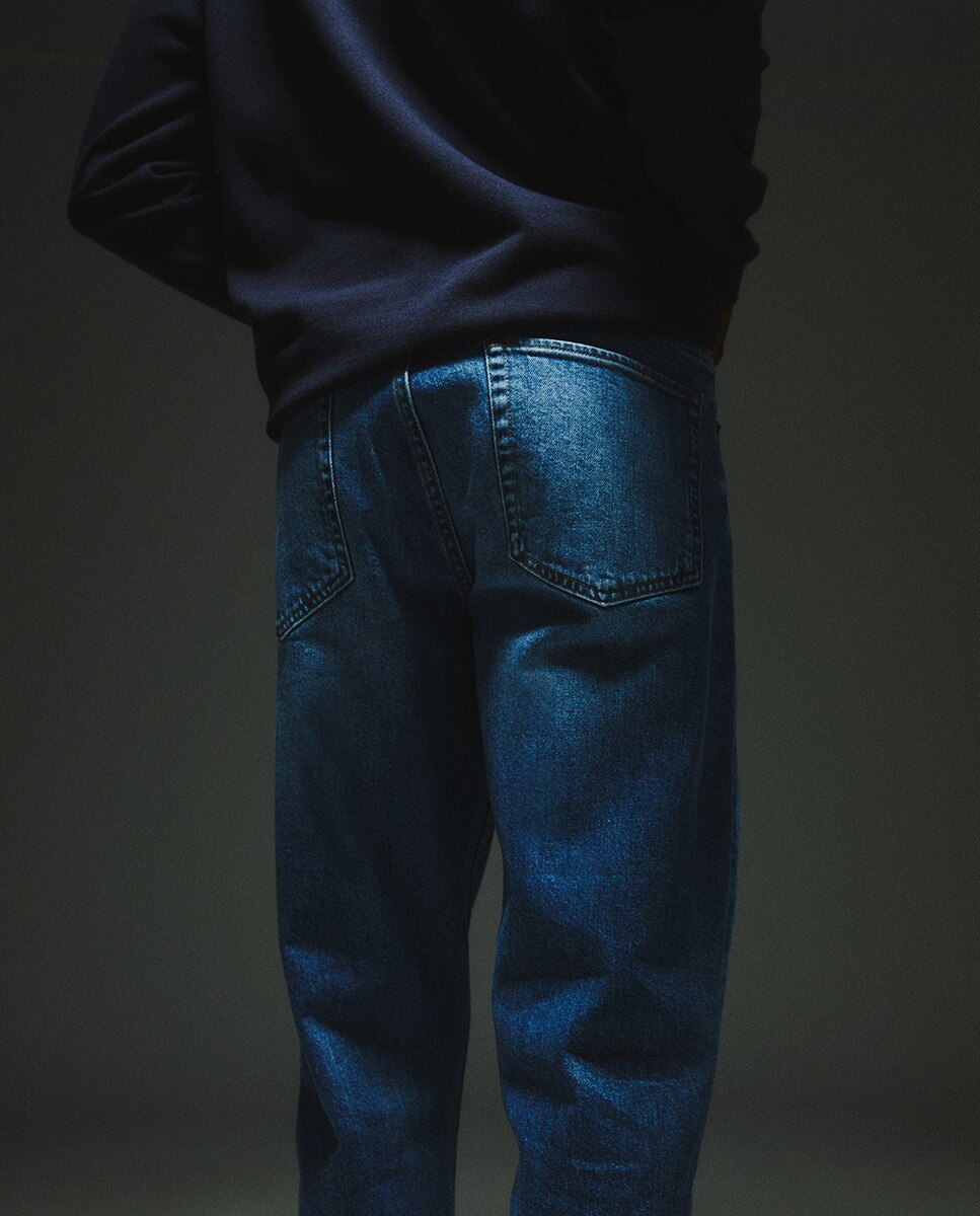 Jeans Slim Azul pálido-7