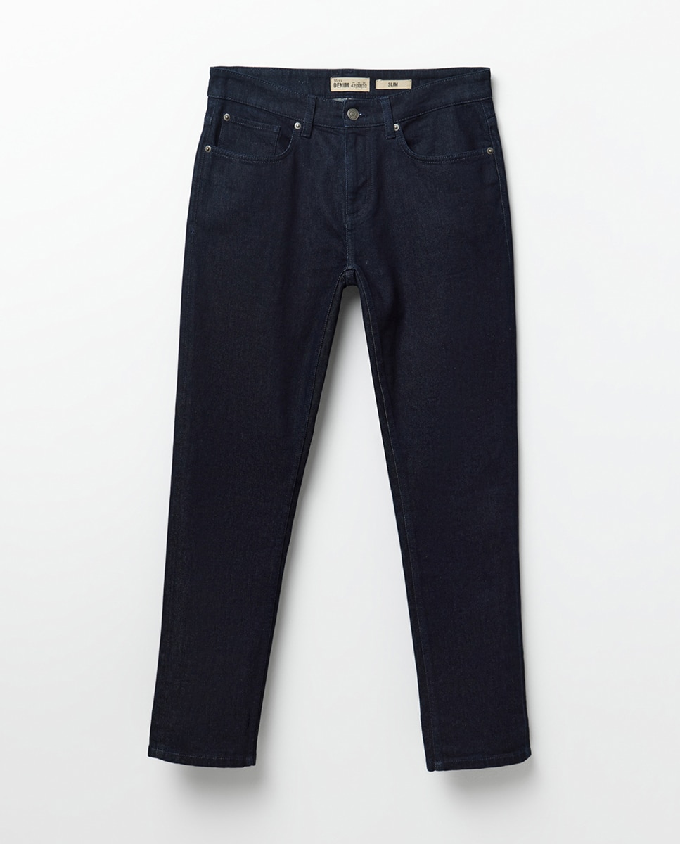 Jeans Slim Índigo-6
