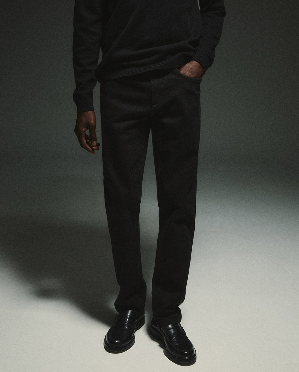 Jeans Slim Preto Intenso-3