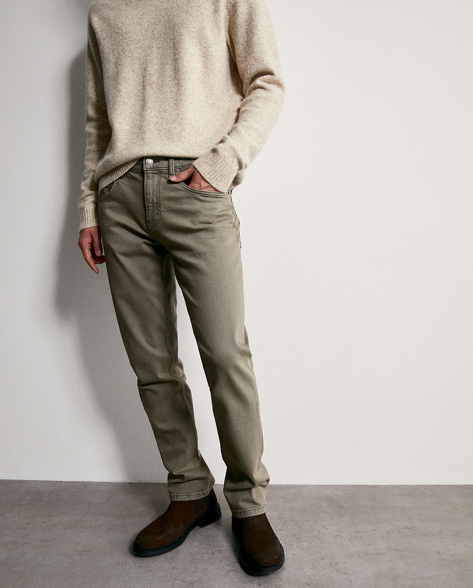 Jeans Straight Vison Claro-2