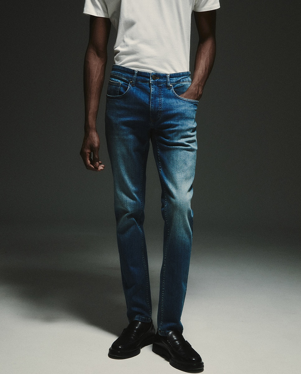 Jeans Skinny Azul pálido-3