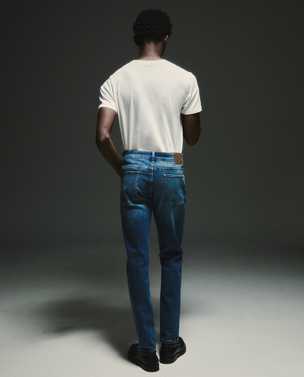 Jeans Skinny Azul pálido-5