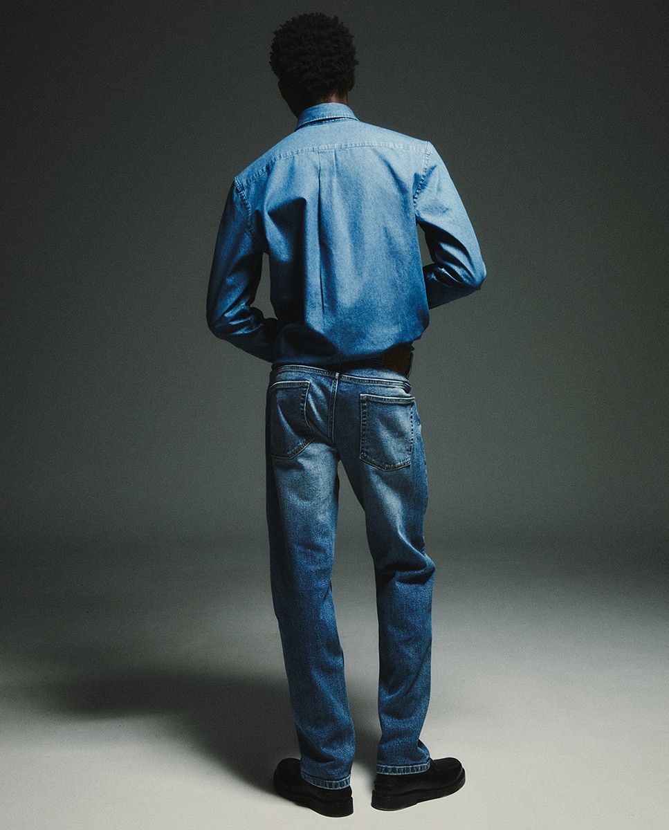 Imagen 4 de Denim regular - Sfera - Azul pálido Azul pálido
