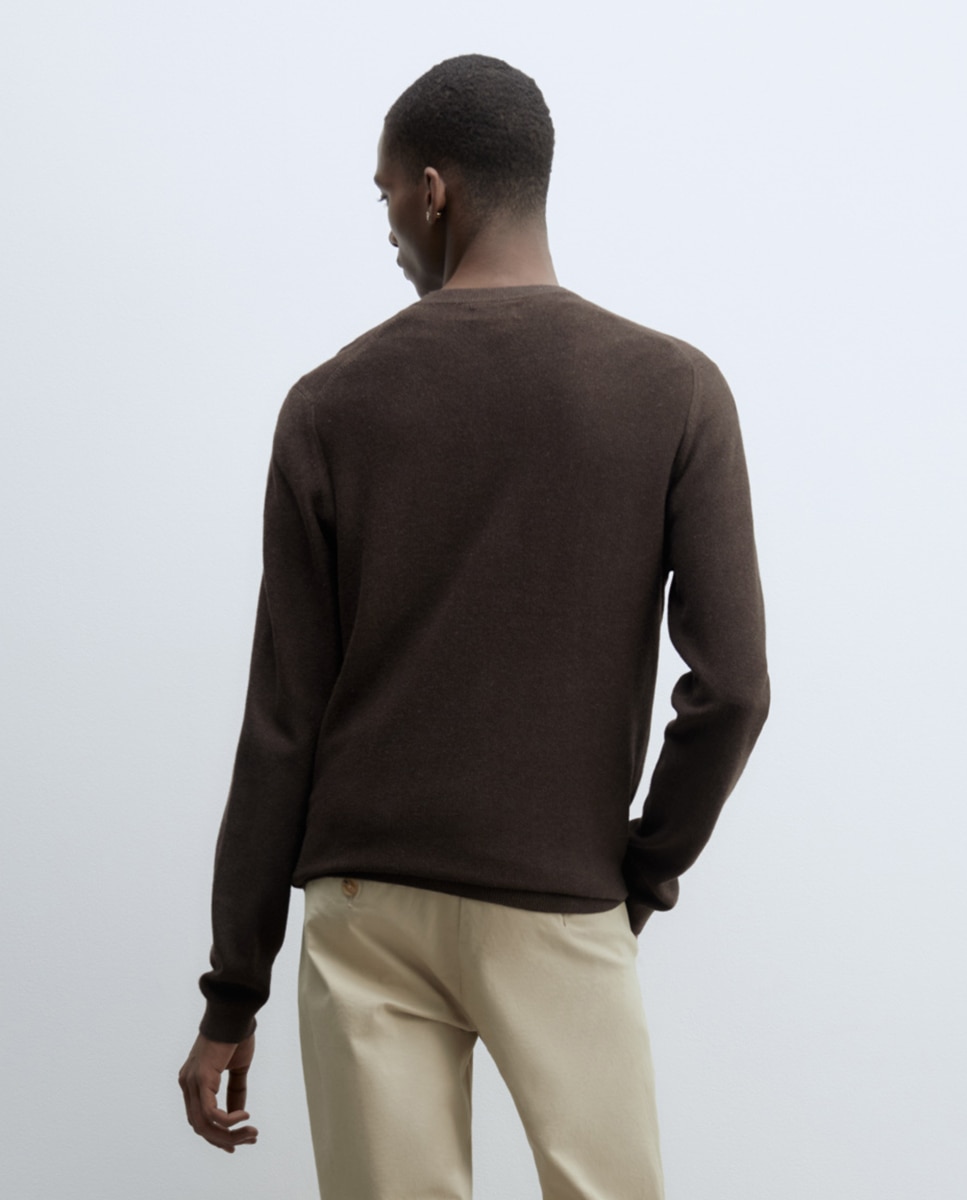 Calças Chino Slim Cru-3